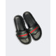 Men Sandal - Green and Red Straight